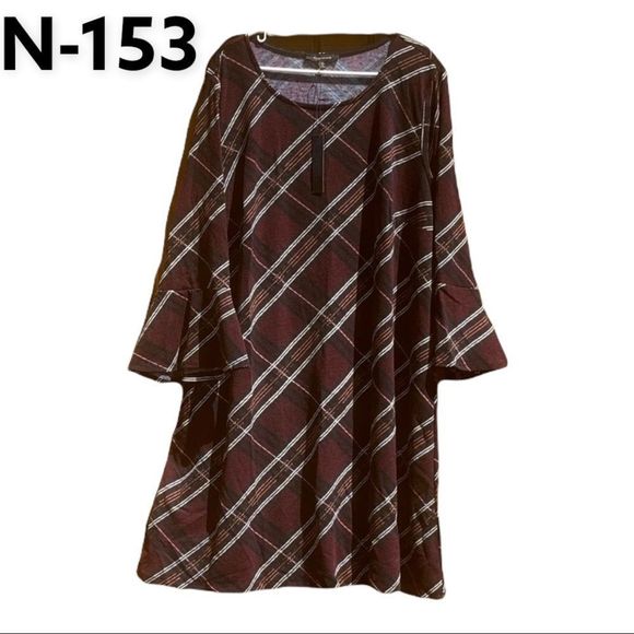 Ellen Weaver Dresses & Skirts - Sz3X Ellen Weaver Bell Sleeve Dress NWT